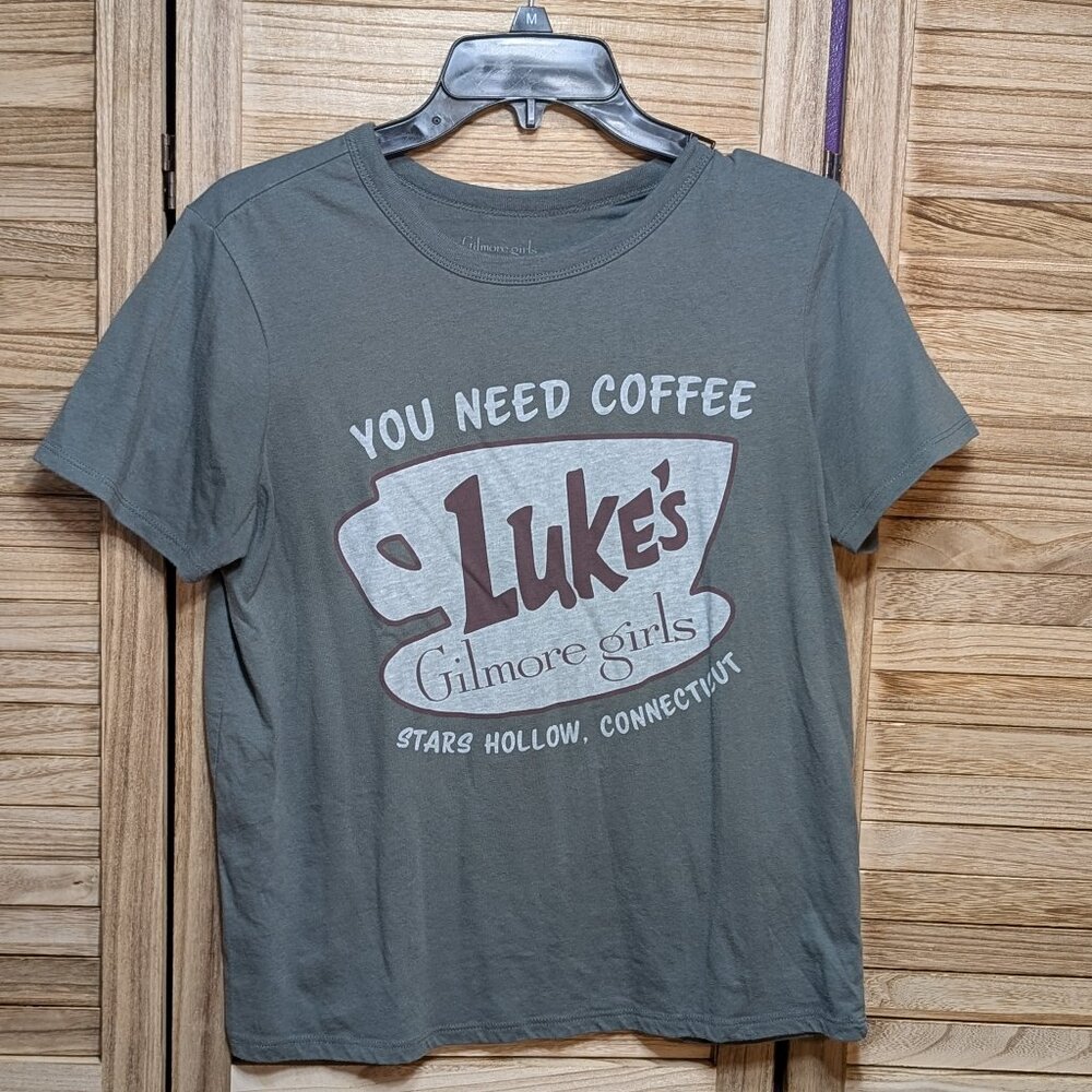 Gilmore Girls Luke's Diner Graphic T-Shirt Size Small